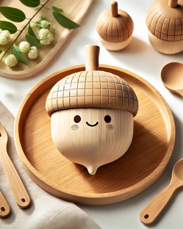 Acorn Delight Bamboo Set